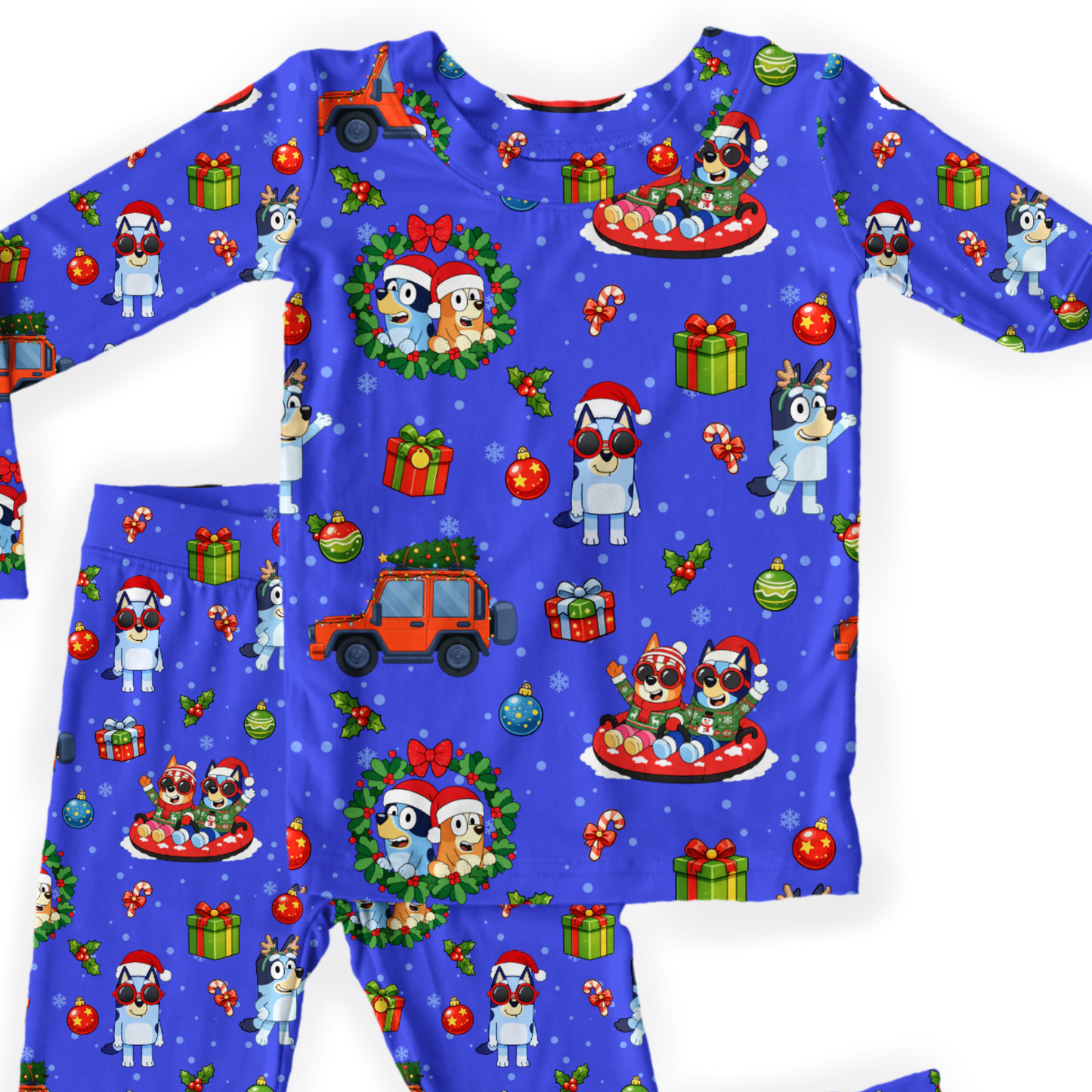 Blizzard Blues Long Sleeve Pajamas