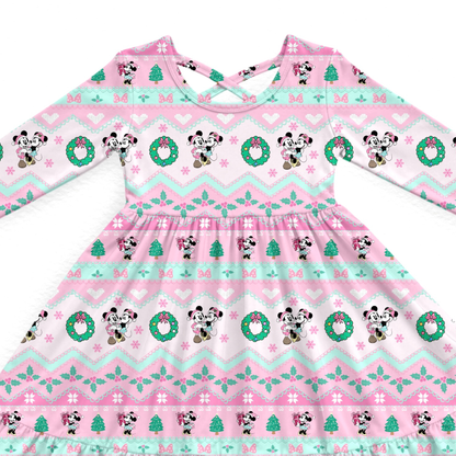 Merry Mouse Long Sleeve Twirl