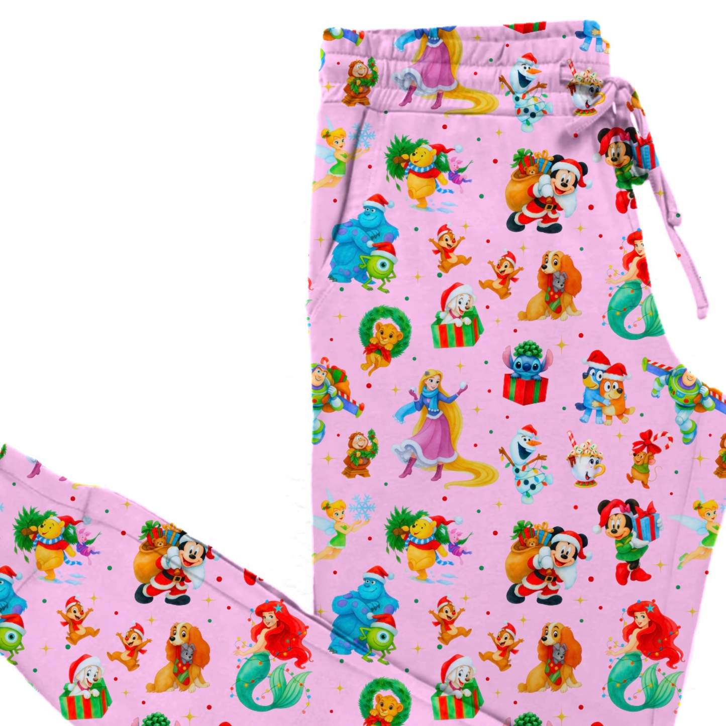 Best Holiday Ever Adult Joggers (PINK)