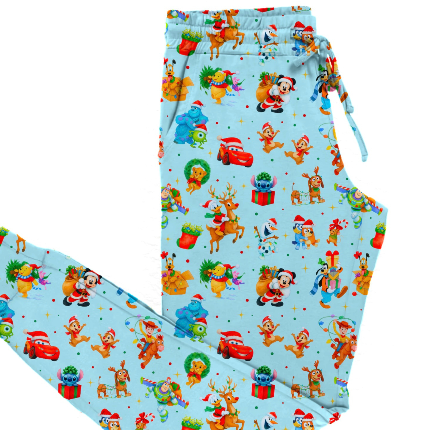 Best Holiday Ever Adult Joggers (BLUE)
